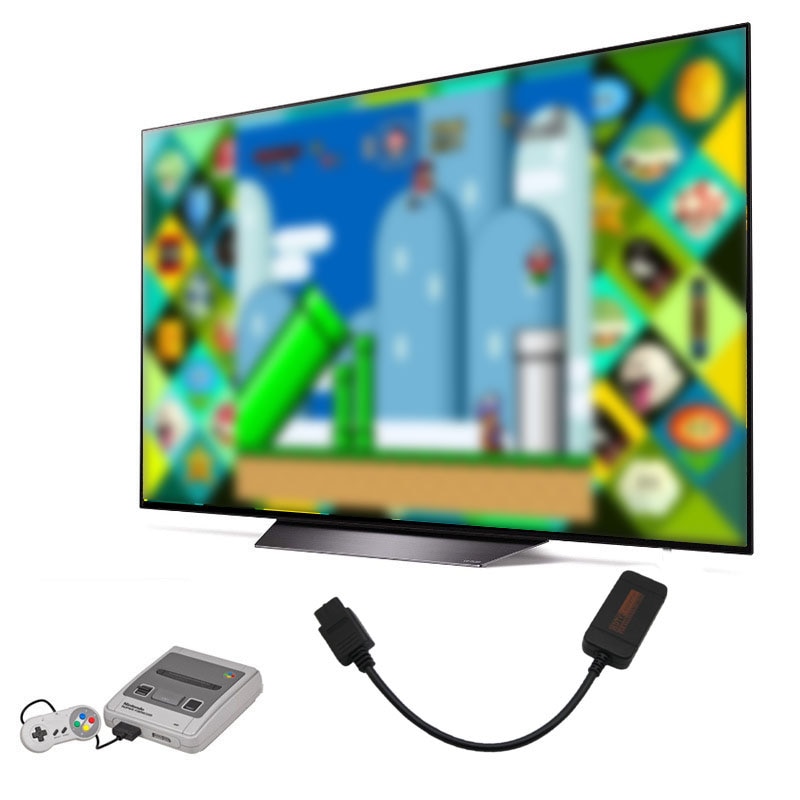 720P HDMI Adapter Converter HD Cable Adapters for N64 SNES NGC SFC Gamecube Console