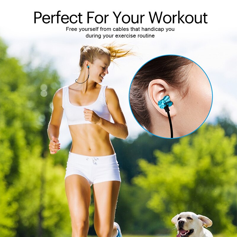 Voor Oneplus 7 7T Oortelefoon Bluetooth Hoofdtelefoon Draadloze Koptelefoon Voor Een Plus 6T 6 1 + 7 Magnetische headset Sport Running Oordopjes