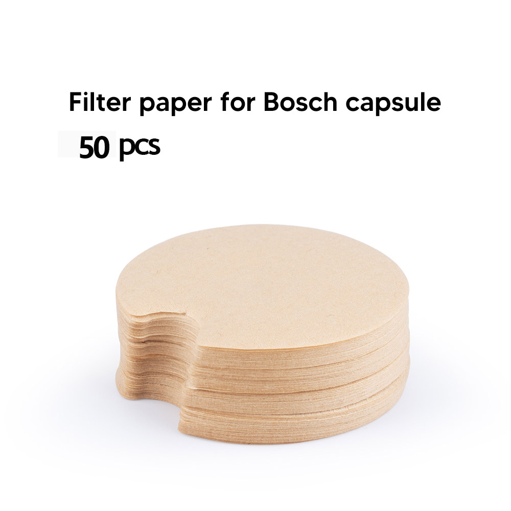 60/180200/220ML Reusable Coffee Capsule Pods for BOSCH-s Machine Tassimo Refillable Filter Pod Silicone Lid Replacement: Brown