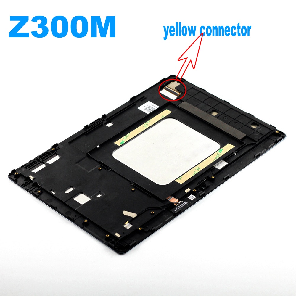 Lcd til asus zenpad 10 z300 z300c z300cl p023 grønne stik  z300 cnl  p01t z300m p00c lcd display touch screen digitaliseringsramme