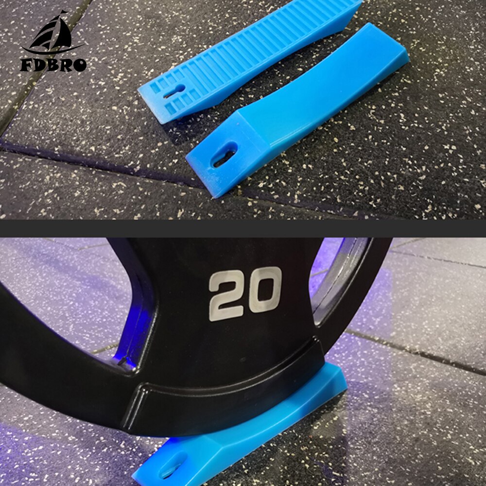 Fdbro 1 stykke dødløft barbell jack alternativ kile aflæse vægtstang og tallerkener vægtløftning fitness gym udstyr tilbehør