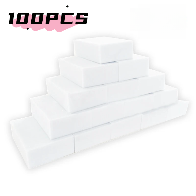 Spugna melaminica spugna magica gomma gomma detergente spugne per la pulizia per cucina bagno strumenti per la pulizia 10*6*2cm: marrone