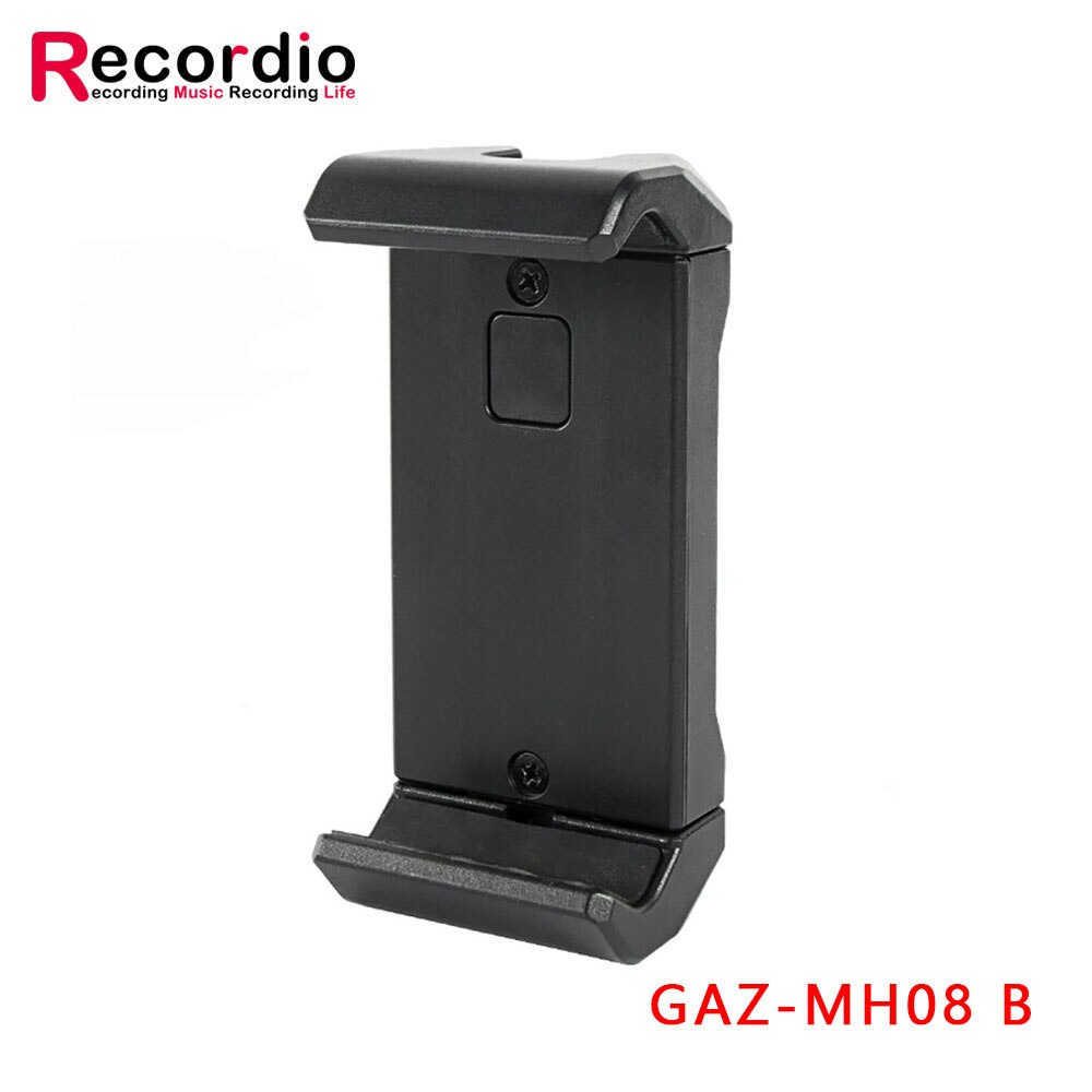 GAZ-MH08 Universal camera Clip Clamp Phone Holder Tripod Cell Phone Stand Support Retractable Desk Mount For Live Broadcast: GAZ-MH08 B