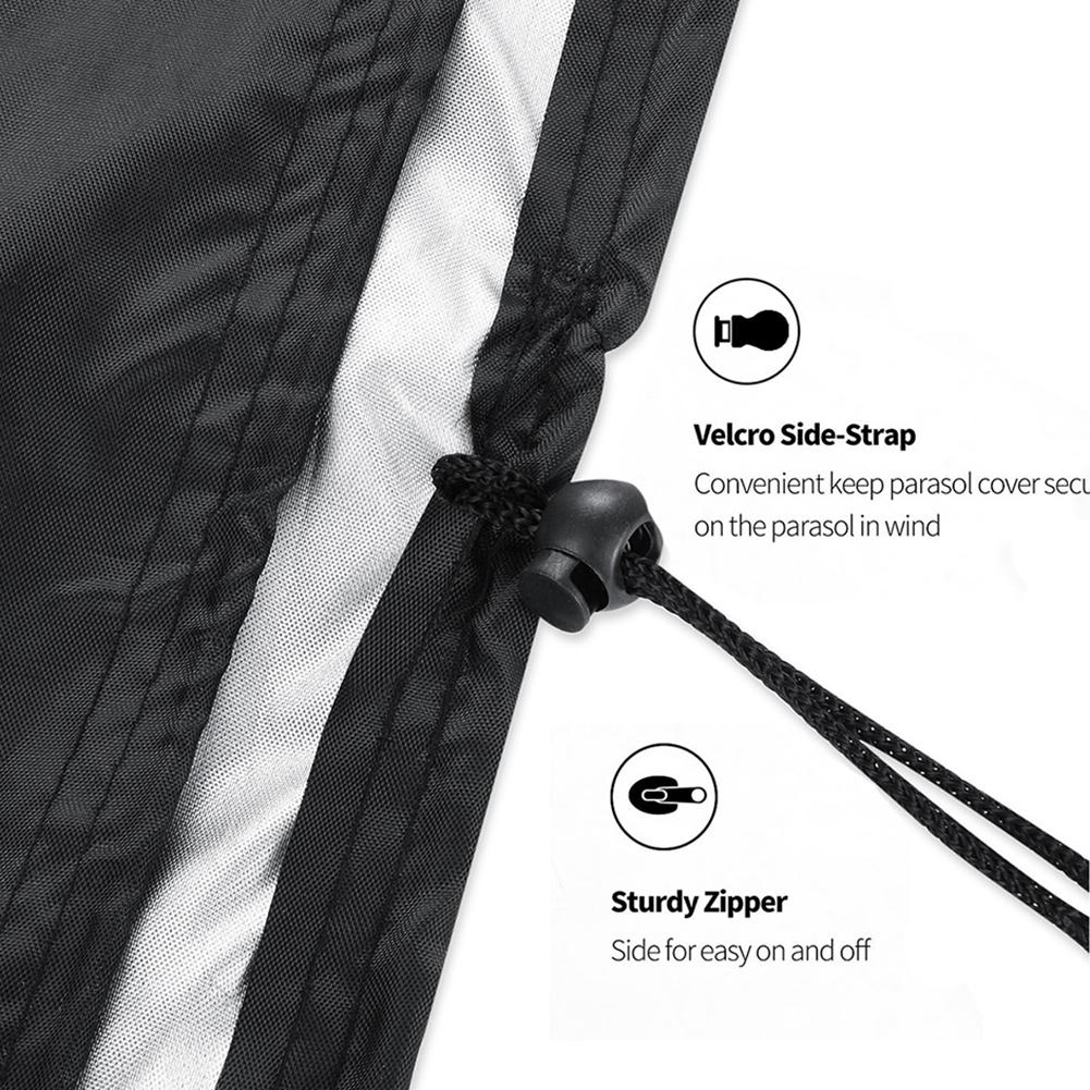 Cubierta de almacenamiento para mesa de Ping Pong, cubierta para tenis de mesa, protección para interiores y exteriores con 8 ojales y cordón, tela Oxford 210T