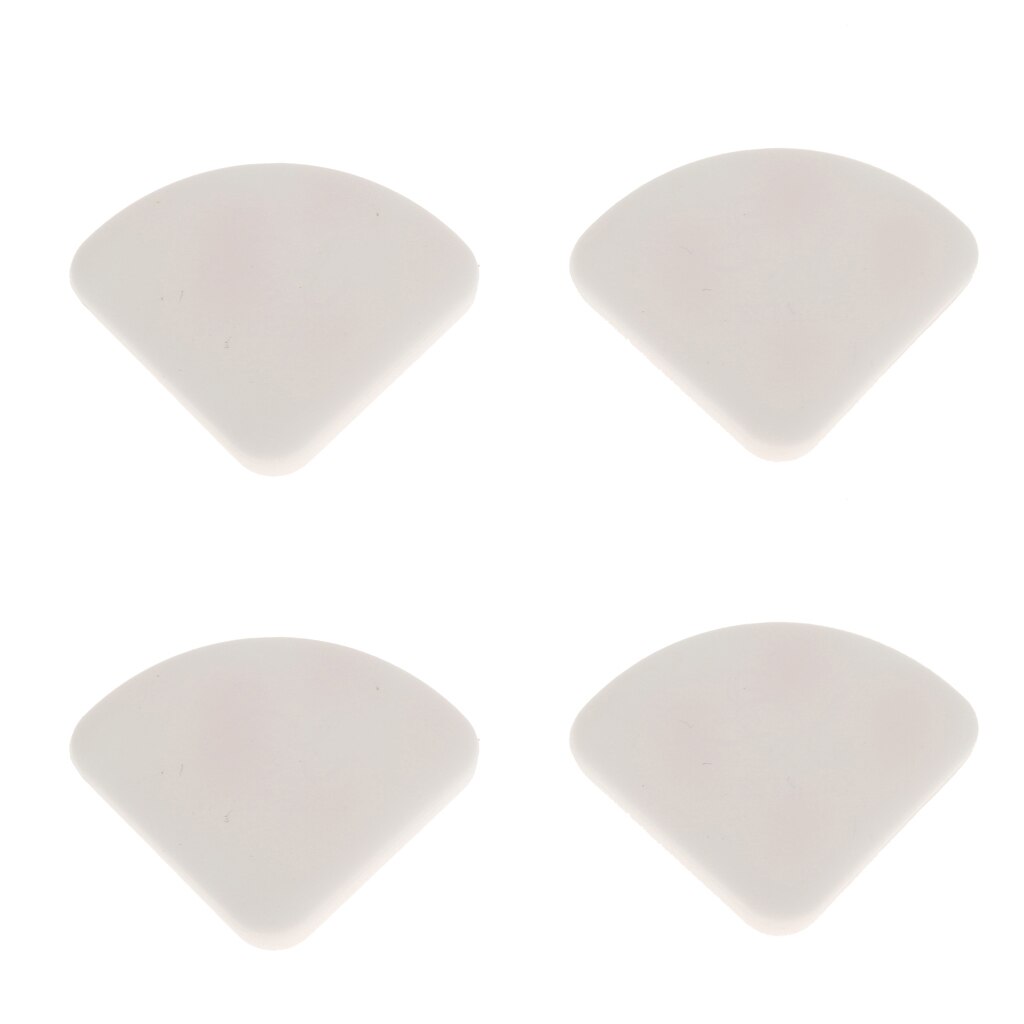 Silicon Glazen Tafel Bureau Edge Guard Protector Bumpers Zachte Hoeken Kussen Voor Bed Meubels Toebehoren 4 Kleuren: White