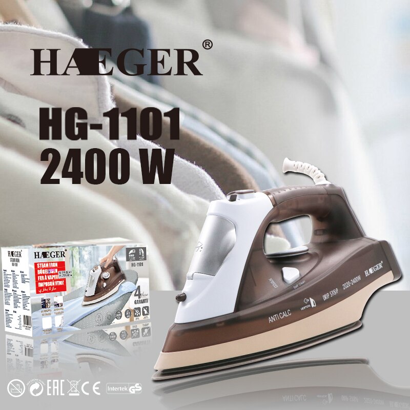 2200W electric iron steam iron, used for clothing high multifunctional ceramic iron ironing equipment HAEGER