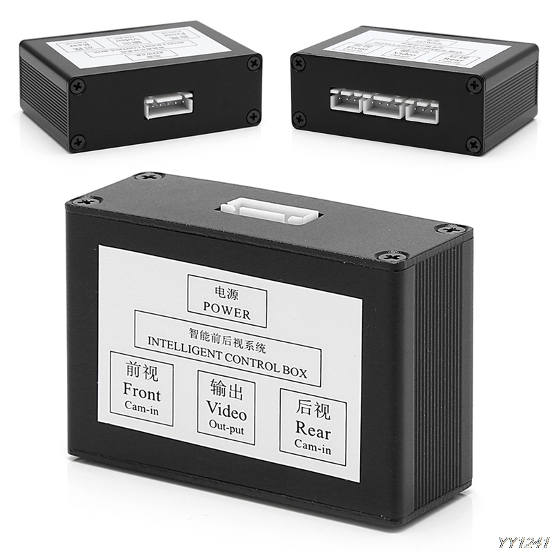 Parking Intelligent Control Box 2Ch Car Camera Image Video Automatic Switch Parking Assistance Car Electronics-