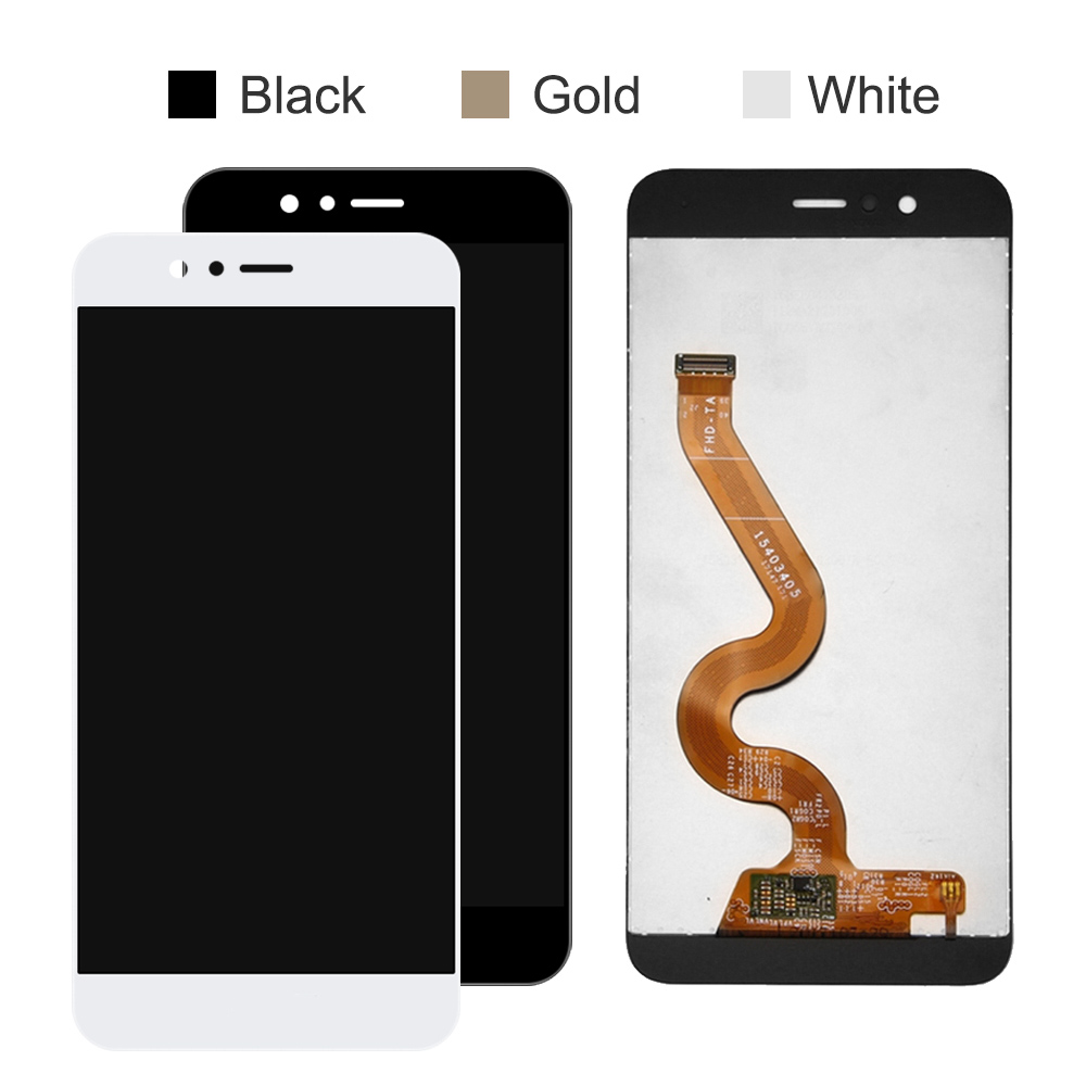 5.5 &quot;display original para huawei nova 2 plus BAC-L23 BAC-L21 lcd montagem da tela de toque digitador com quadro para nova 2 mais lcd