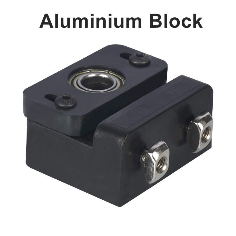 Torlipy 3D Printer Z-Axis Lead Screw Fixed Block Z-Rod Top Mount Holder For Ender 3 V2/3 Pro CR10 CR10S With Allen Wrench Kit: 1.5mm / caffee