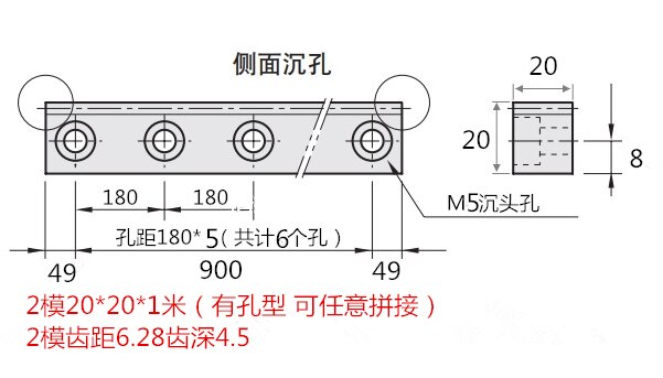 GOODONE-CEN Engrenage Droit à 40 Dents Engrenage Droit En Laiton 40