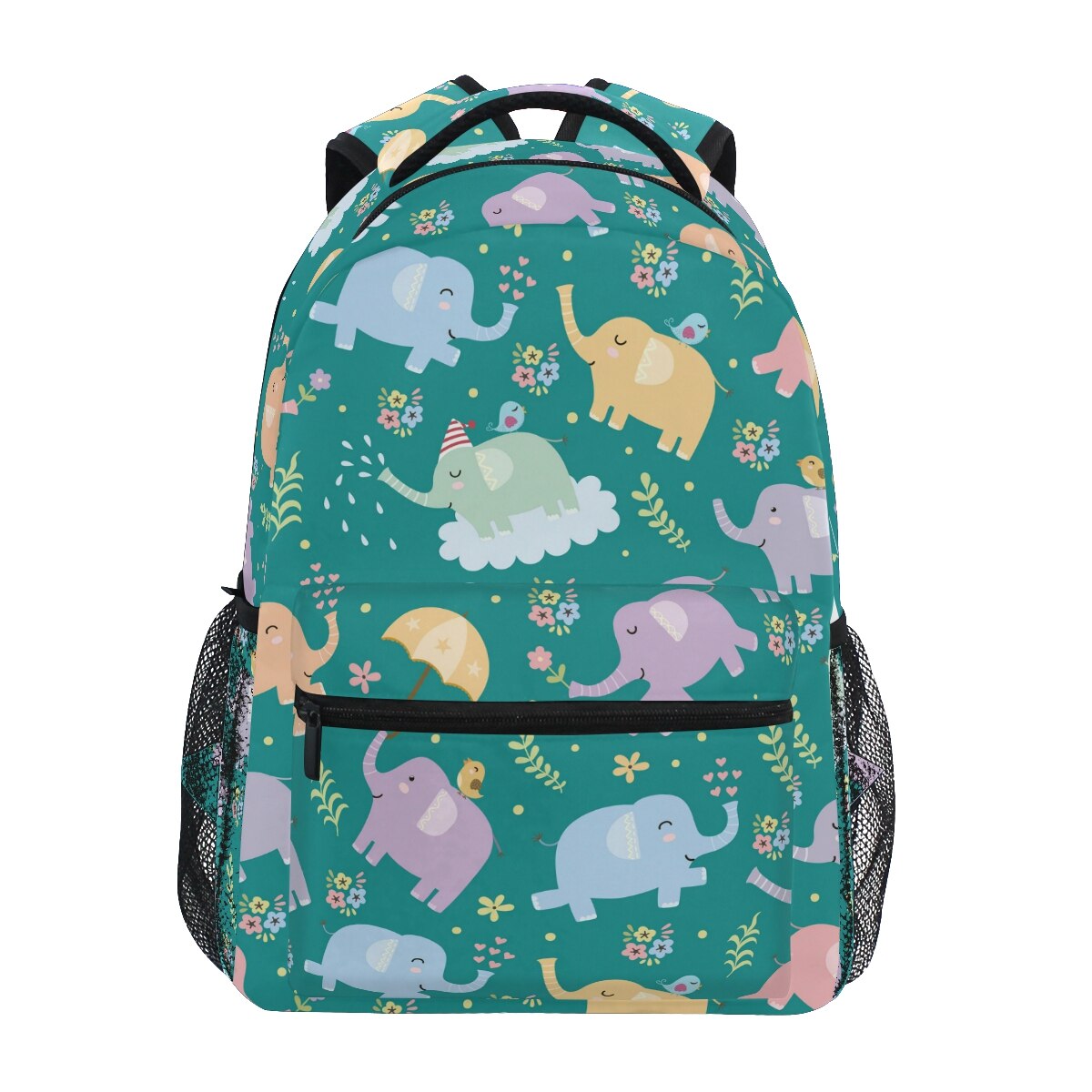 Elephant Style Women School Bag Brand Travel Backpack For Girls Teenagers Stylish Laptop Bags Rucksack girl schoolbag: 02