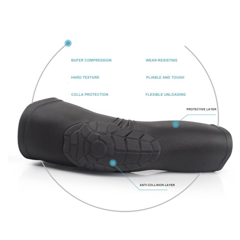 1 st knäskydd barn sport knäskydd anti-kollision basket honeycomb knäskydd stöd barn skridskoåkning löpar armbågsskydd