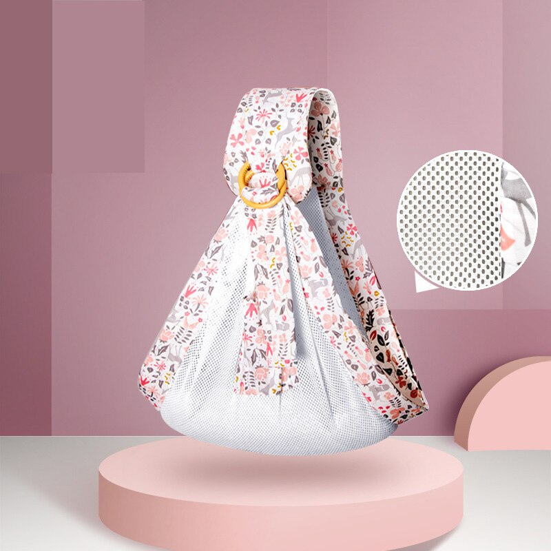 SeckinDogan Baby Carriers Cotton Wrap Sling Carrier Newborn Safety Ring Kerchief Baby Carrier Comfortable Infant Kangaroo Bag: 2