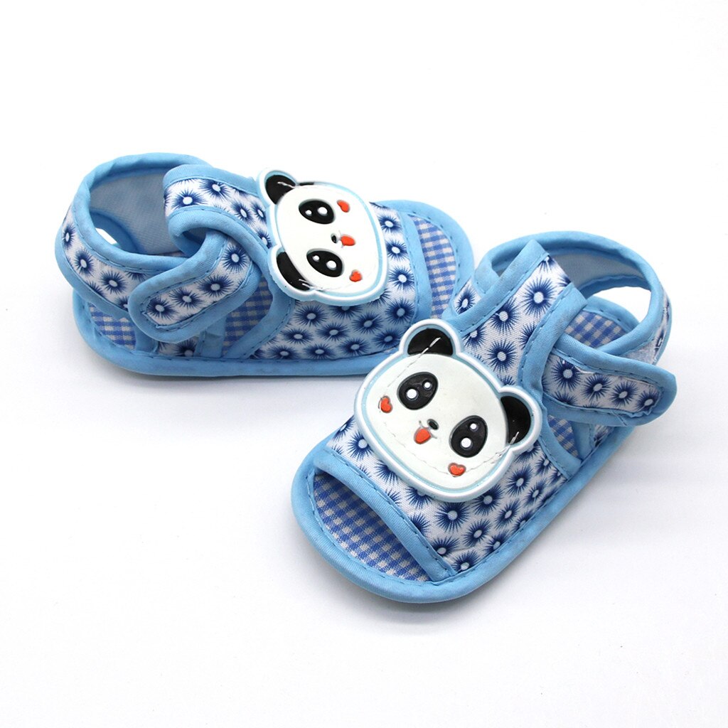 baby sandals Newborn Baby Girls Printing Applique Prewalker Soft Sole Sandals Single Shoes summer buty dziewczynka chaussure