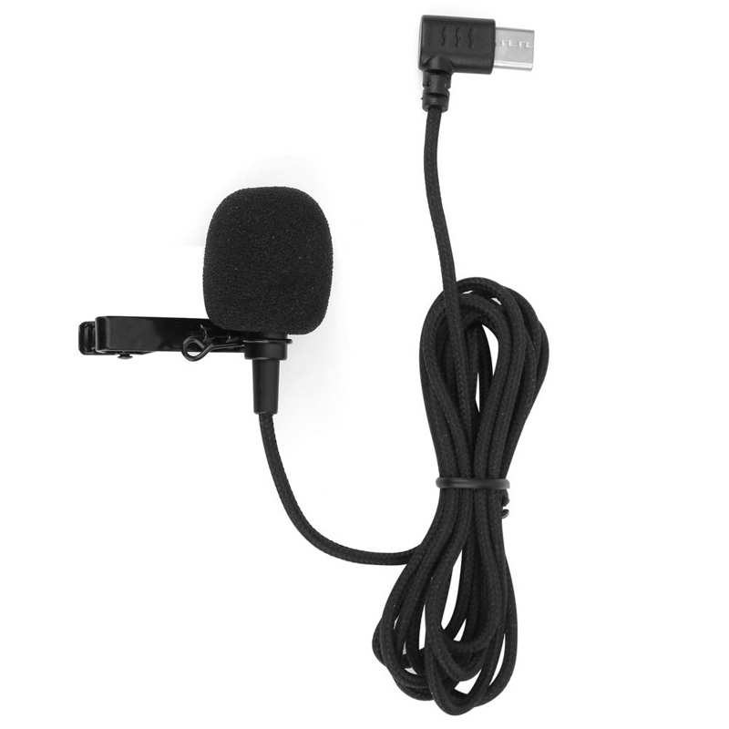 Usb-c-anschlussmikrofon für sjcam  sj8 sj9 sj10 action-kamera, zubehörmikrofon, ansteckmikrofon für videoaufnahmen