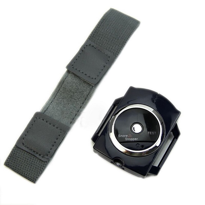 1pc Anti ronquidos anulador de ronquidos pulsera bloqueador tapón infrarrojo Anti Ronflement Anti Ronco ayuda Anti Snurk para la salud dormir