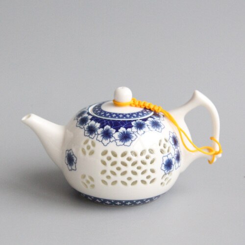 Blauw-Wit Prachtige Keramische Theepot Waterkokers Thee Cup Porselein Chinese Kung Fu Thee Set Drinkware Mj: C