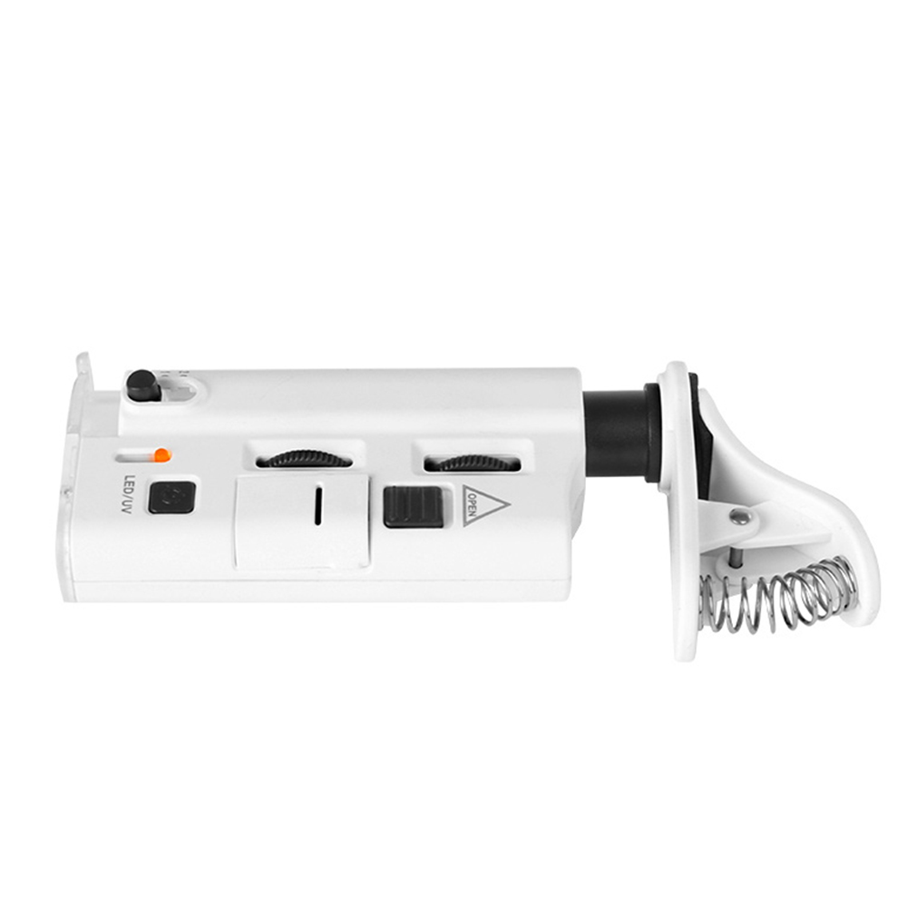 60-100X Magnification Mobile Microscope Clip Adjustable Magnifying Glass Jewelry Identification Tool for Mobile Phone