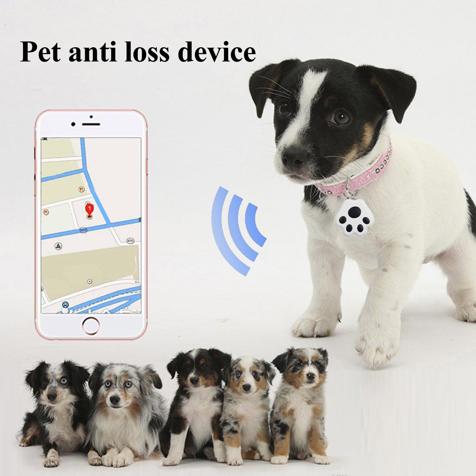 Mini Tracking Device Bagage Sleutel Kind Finder Pet Tracker Locatie Bluetooth Smart Activiteit Trackers Voertuig Anti-Verloren Sleutelhanger