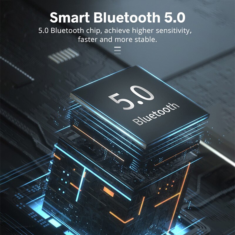 ANKNDO Usb 5.0 Bluetooth Adapter Earphone Transmiter Adaptador for Mini Pc Computer Laptop Printer Receiver Usb Receptor Dongle