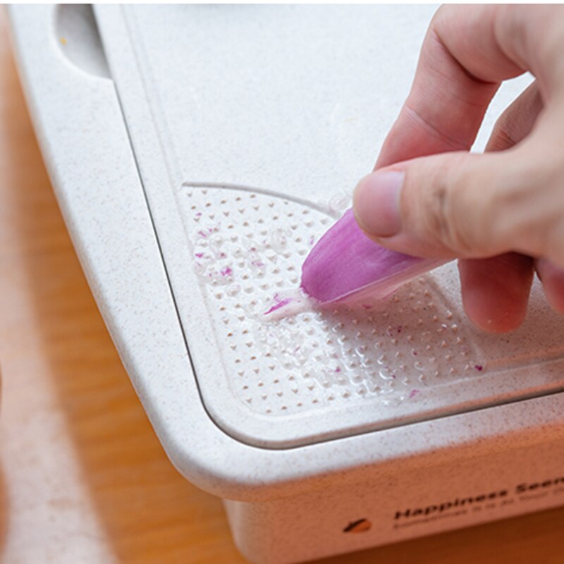 Kitchen Chopping Block Cutting Board Kitchen Chopping Boards Washing Basket Drain Kitchen Organizer Drain storage box