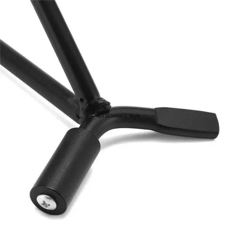 1pc universale Dirt Bike Mx Motocross Cavalletto Accessori moto Cavalletto laterale triangolare per moto in acciaio nero