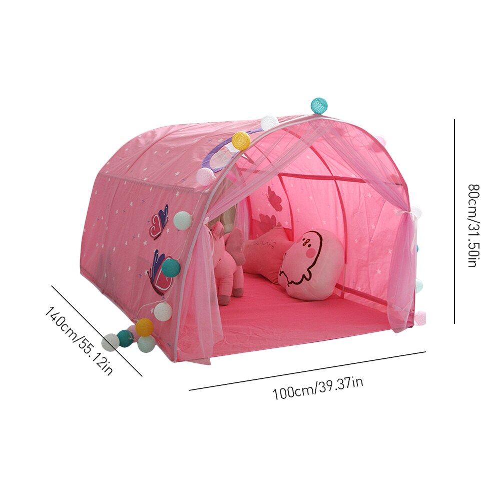 Baby Bed Tent Children Play House Game Indoor House Folding Baby Playhouse Dream Tent Boy Girl Safe House Tunnel Tent