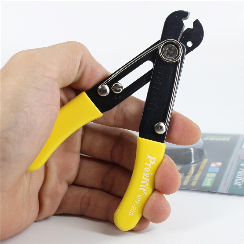 [100% ] Proskit 6PK-223 Wire Stripper Cutter clean... – Vicedeal