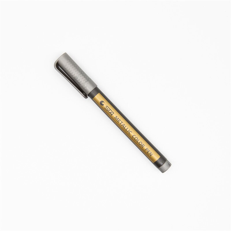 Siegellack dichtung samp kunsthandwerk stift handwerk Marker PenMetallic Gold Silber DIY siegellack dichtung Handwerk Pinsel Für Zeichnung: Kuli4