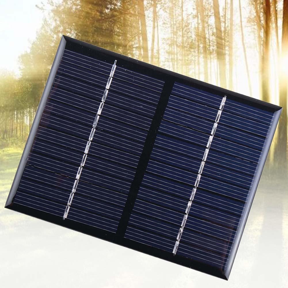 Module solaire Panneau Solaire, Cellule Solaire Murale 5W avec Câble de