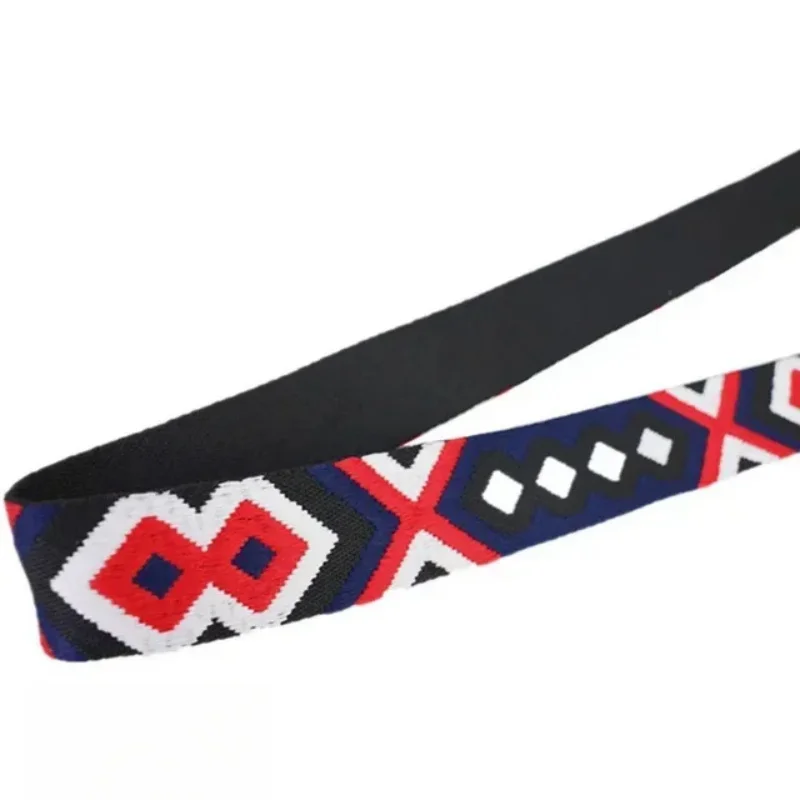 2 meter 38mm meetee polyester jacquardvävband ryggsäcksrem bälte kläder bindningstejp sytillbehör