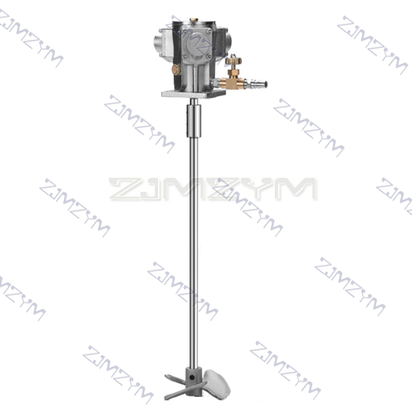 60L Pneumatic Mixer Air Agitator Air Blender Stirrer Aluminum alloy Air Mixing Machine 2800RPM 1/8HP 5 Gallon Mixing Equipment