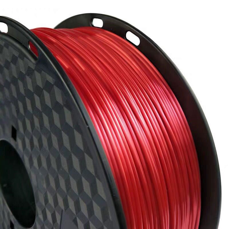 Zijderood 0.5kg 1.75mm pla 3d printerfilament advance zijdeglans printmaterialen 3d printmateriaal benodigdheden 3d filamento