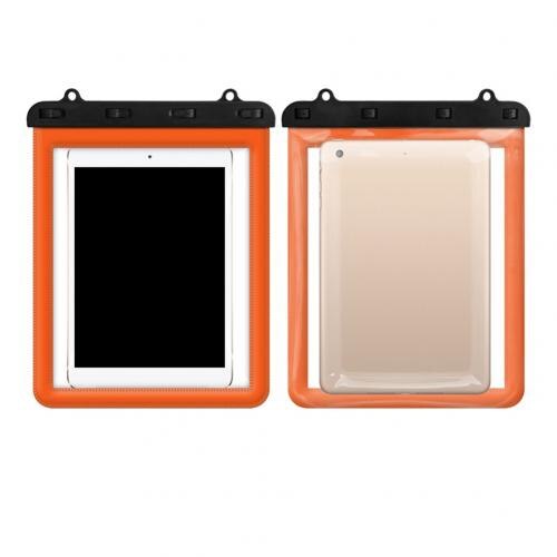 Fodral för ipad vattentät undervattens surfplatta skyddsfodral torr förvaringsväska fodral surfplattor & e-bokslåda: Orange