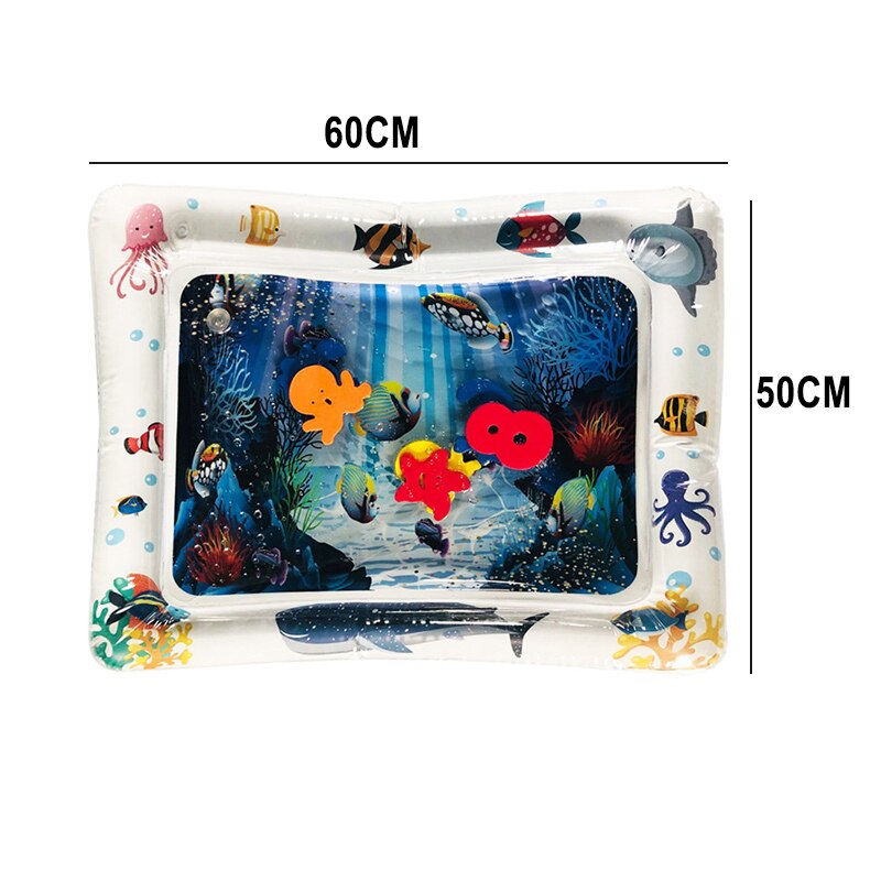 1 Uds. Colchoneta de agua inflable para niños y bebés, colchoneta acolchada para juegos, juguetes para educación temprana YH-17