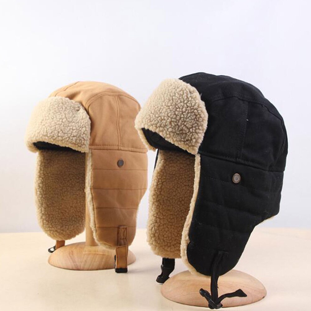 1Pc Lei Feng Hoed Outdoor Winter Unisex Ear Flap Cap Rijden Hoed Voor Outdoor Fietsen