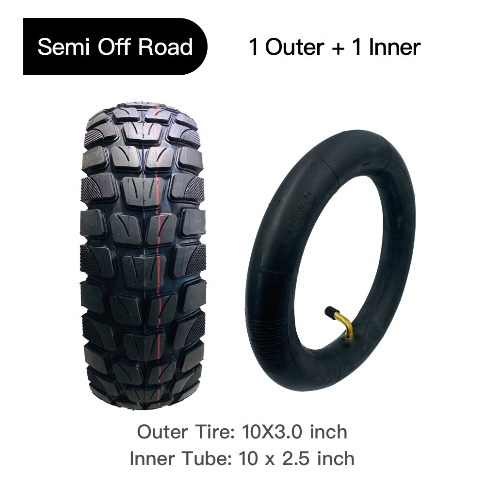 10 inch off-road tire inner tire outer tire ZERO 10X zero10X Cross-country tire Non-slip and thickened electric scooter: inner and outer tire
