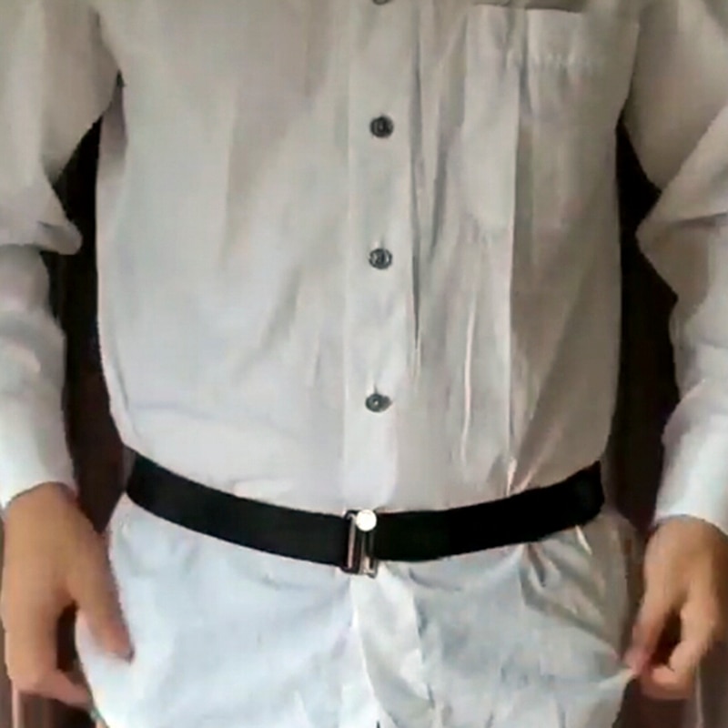 Skjorte anti-rynke rem skjorte kjoleholder justerbar nær skjorte ophold bedst tuck it bælte skridsikre anti-rynke stropper