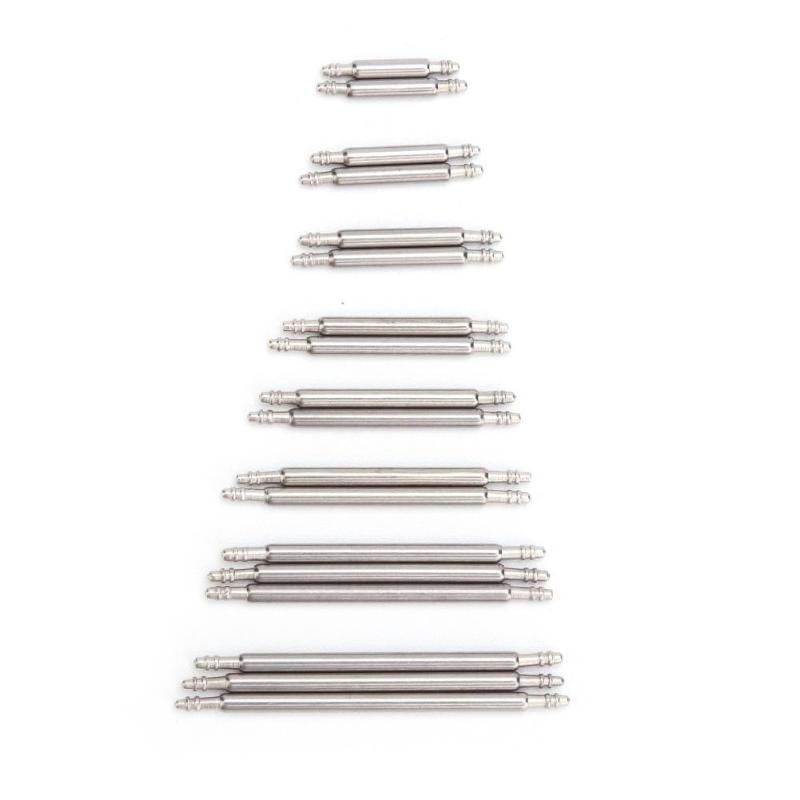 360Pcs 8-25mm Stainless Steel Watch Link Pins Tool kit and Dismantle Watchband Tool Ear Batches Both Head Watches for Parts