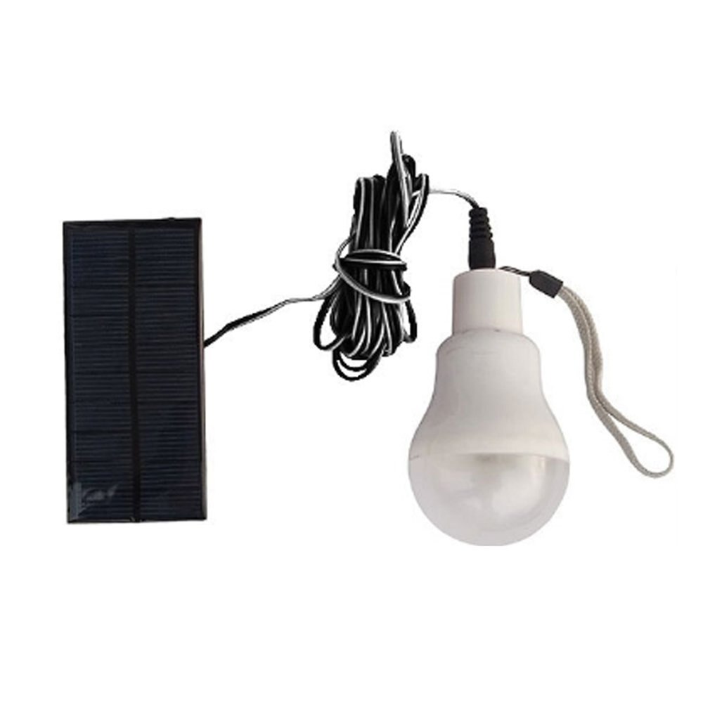 Outdoor Super Bright Solar Led Emergency Light Night Market Outdoor Beach Light Bulb Practical Solar Light: Default Title