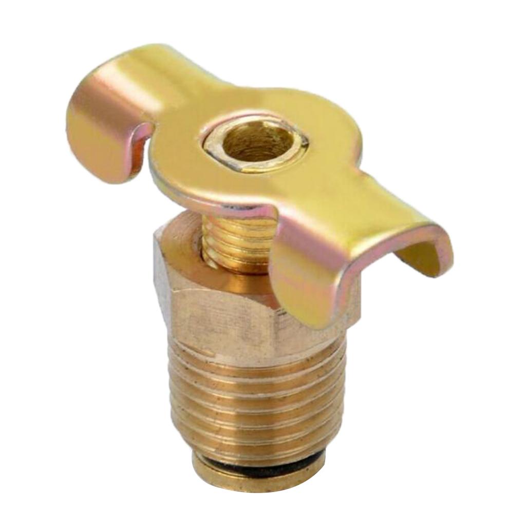 Luchtcompressor Tank 1/4 ''Npt Drain Plug Valve/Tap/Afvoer Met T-Handvat