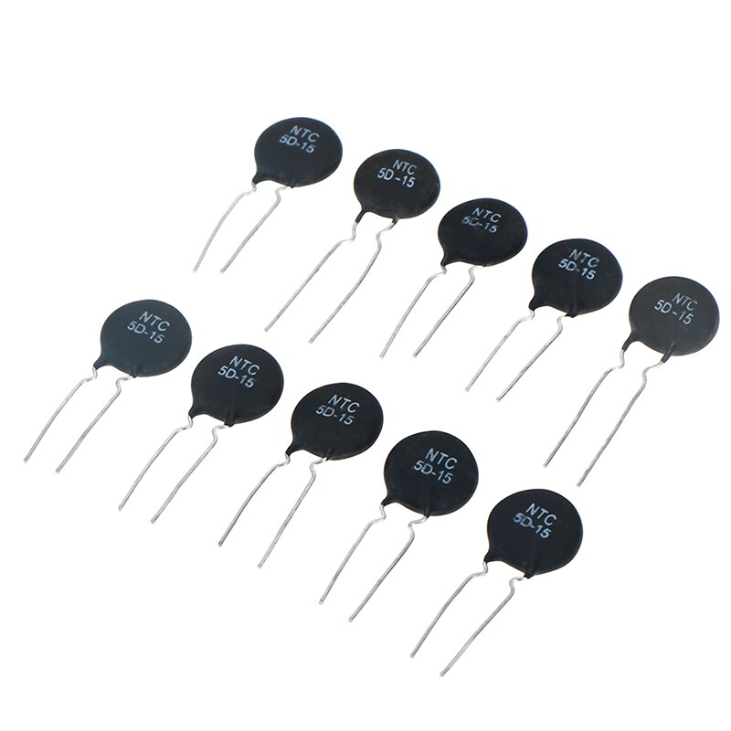 10pcs Thermistor Resistor NTC 5D-15 5D15 Thermal Resistor