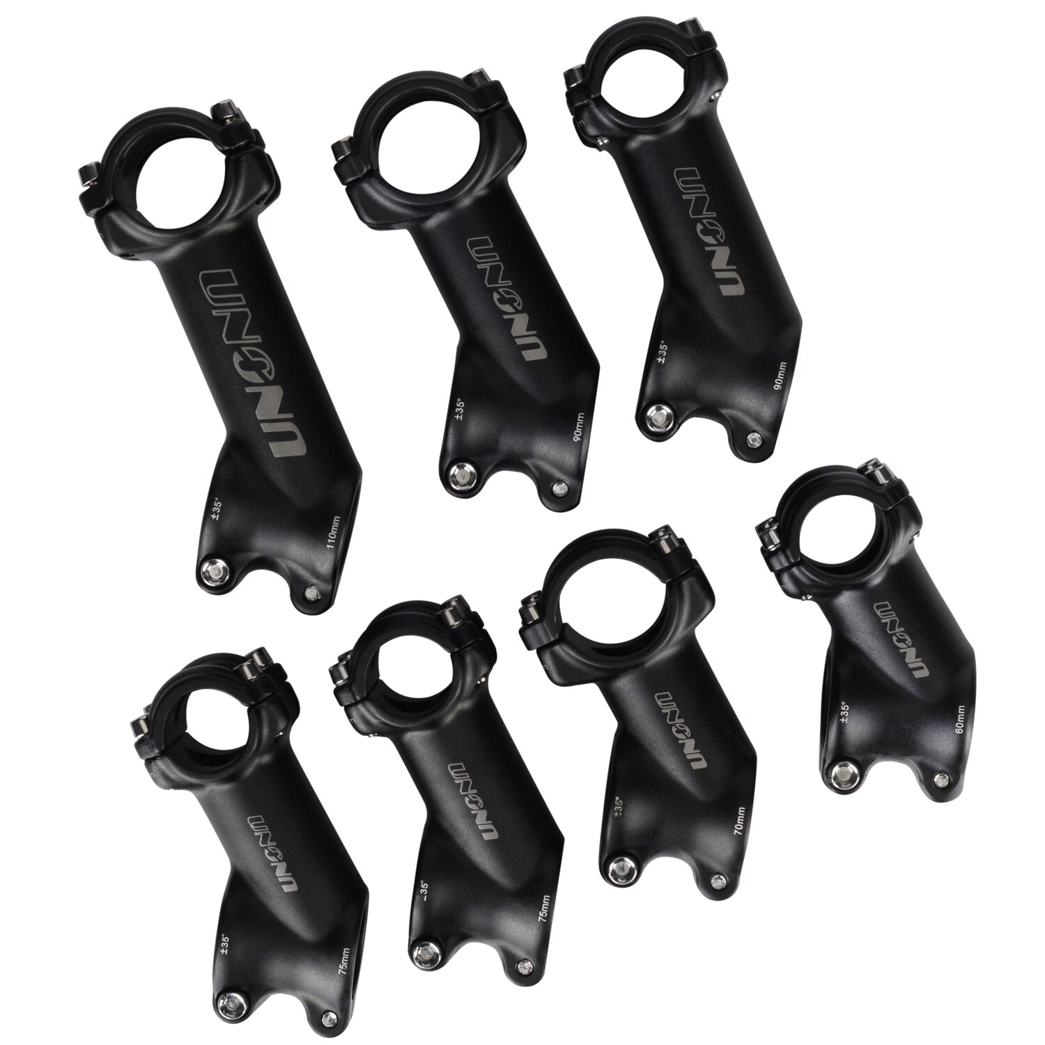 Kalloy Fahrradvorbau MTB Energie Fahrradtisch Fahrradlenkervorbau 7 17 35 Grad zum Mitnehmen 31,8 mm 60–130 mm Berg Straße Fahrradteile