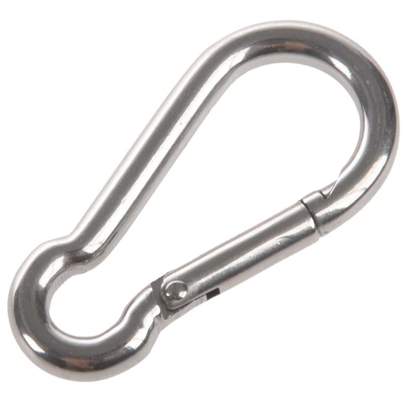 2 Sets Of Suspended Ceiling Wall Mount U-Shaped Hooks Stainless Steel Heavy Duty Multi-Function Hammock Hammock Hook Metal Base