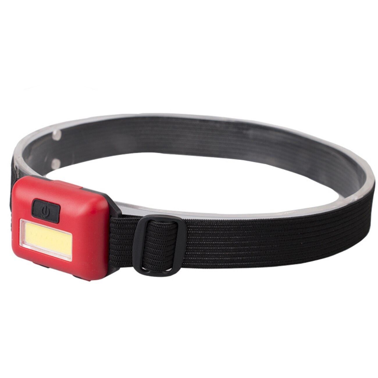 1Pc Mini Led Koplamp Zaklamp Cob Hoge Heldere Koplamp 3 Modes Verstelbare Waterdicht Lichtgewicht Outdoor Light Night Fietsen: Rood