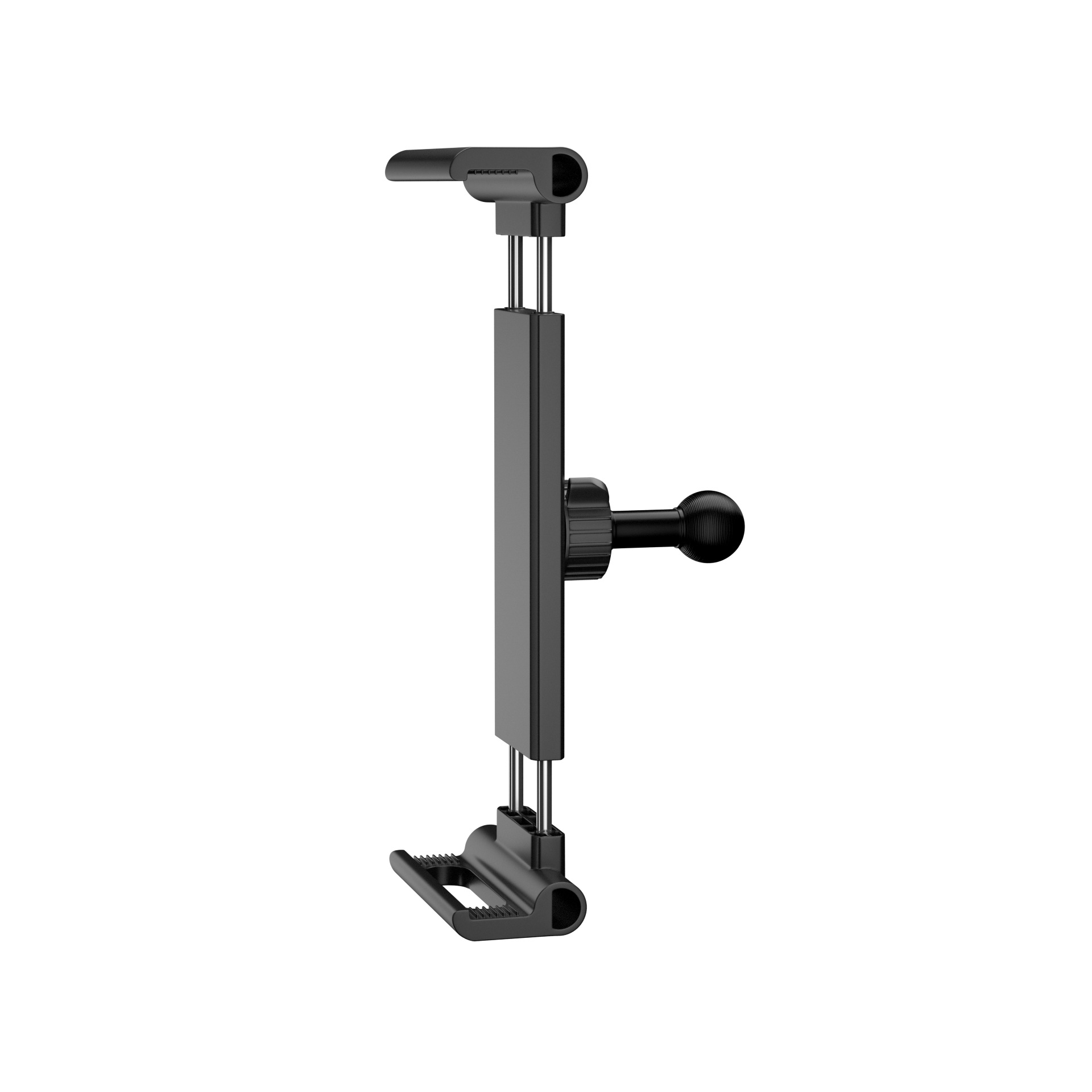Universal Portable Tablet Phone Large Holder Lazy Person Bracket Clip with 17/25mm Ball Head for 12.9" iPad Phone Accessories: black