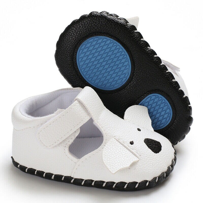 Cute Animal Bear Newborn Baby Shoes Sandals Soft Crib Sole Leather PU Toddler Girls Boys Shoes Toddler Kids Prewalker Clogs