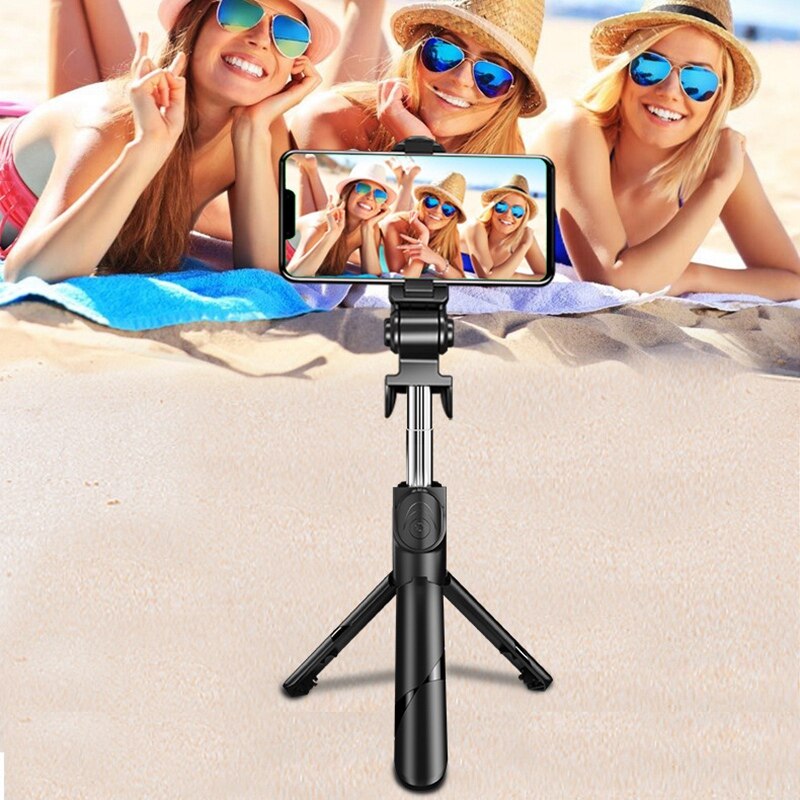Selfie Stok Statief Uitschuifbare Selfie Stok Mobiele Desktop Live Telescopische Stand Handheld Bluetooth Selfie Stand
