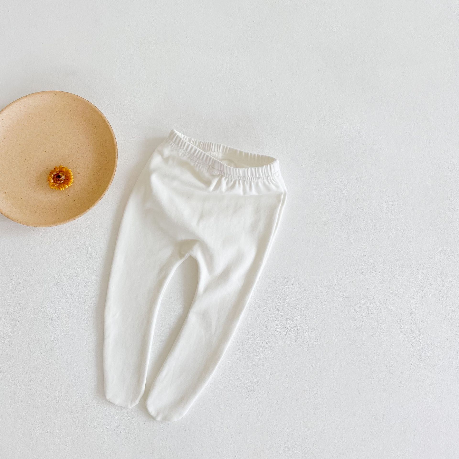 Outono 0-24m bebê meninas collants branco bebê algodão meias crianças estocagem dos desenhos animados imprimir roupas de bebê