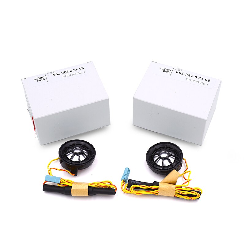 Bilhøyttaler for bmw  f10 f11 5 -serie høyttaler bil interiør front diskanthøyttaler deksel høyttaler wire abs materiale original modell